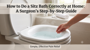 How to Do a Sitz Bath Correctly at Home: A Surgeon’s Step-by-Step Guide