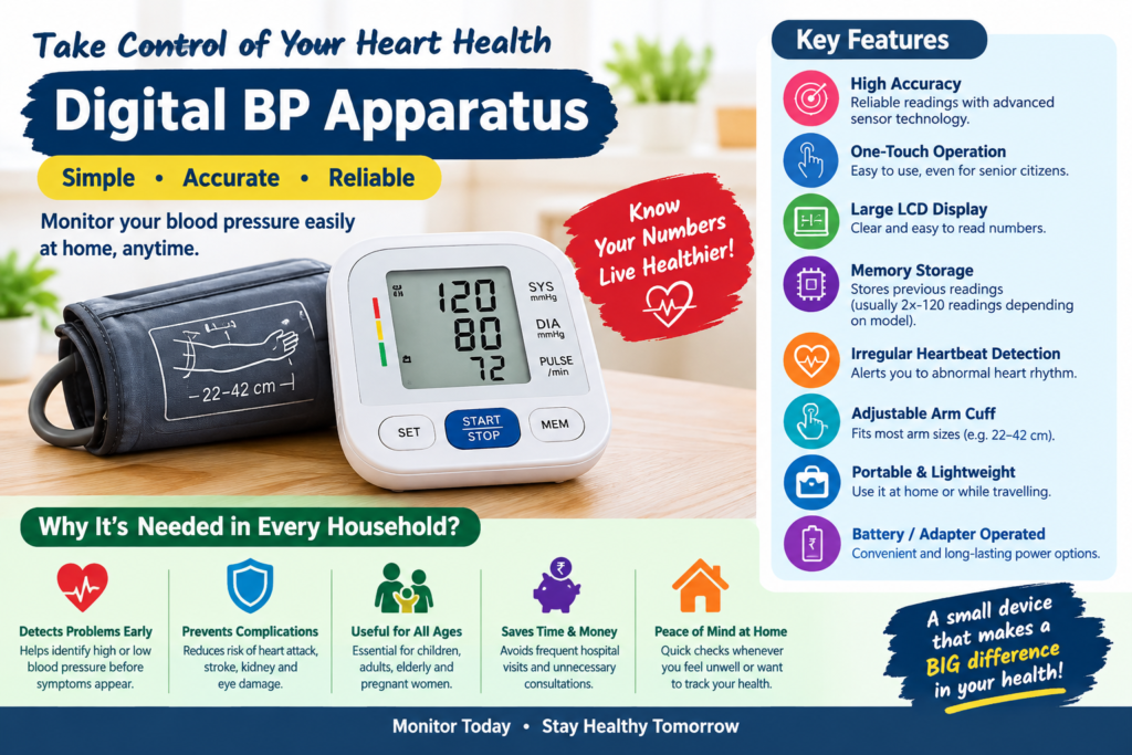 Digital bp monitor